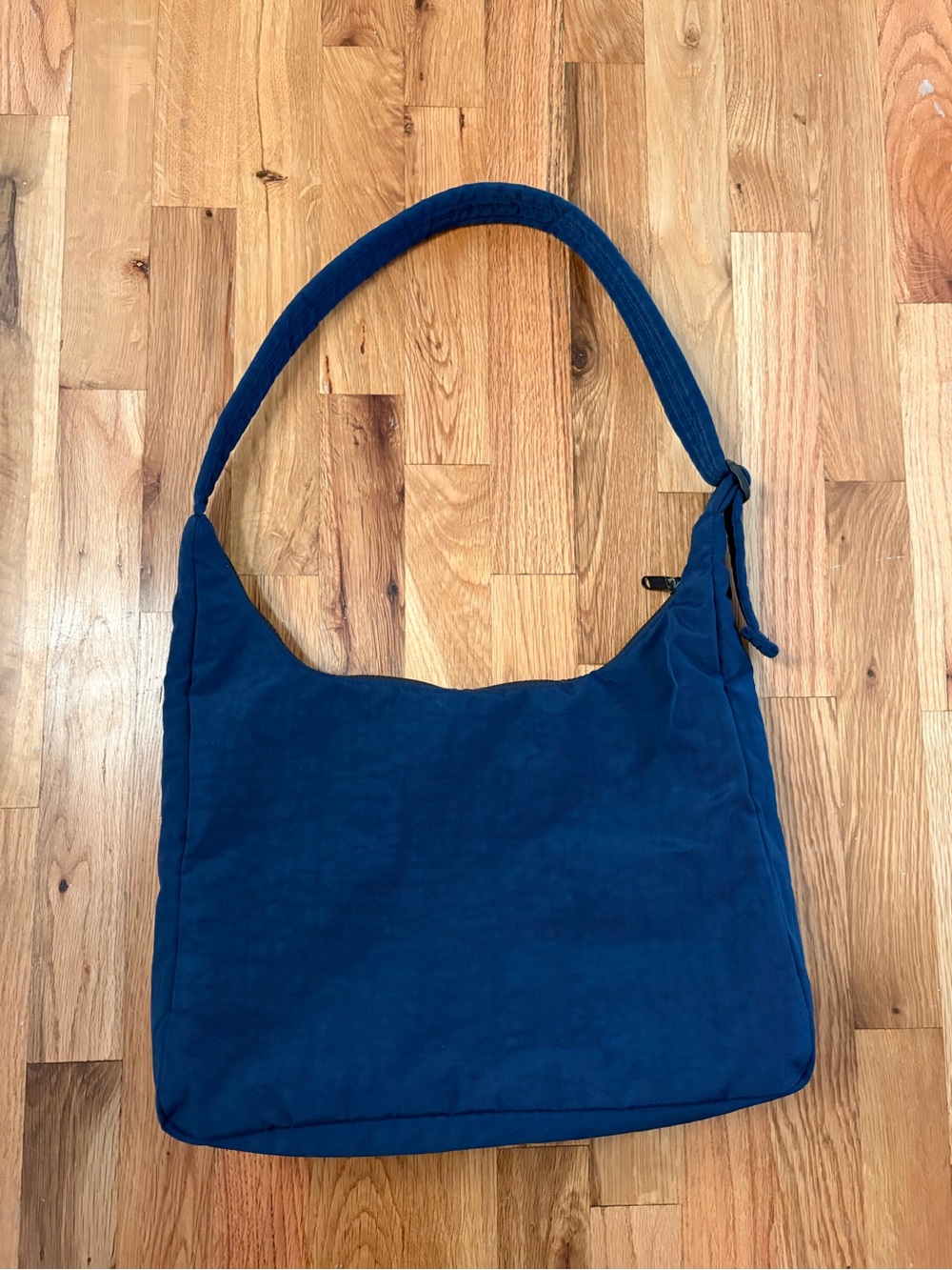BAGGU Navy Shoulder Tote Bag